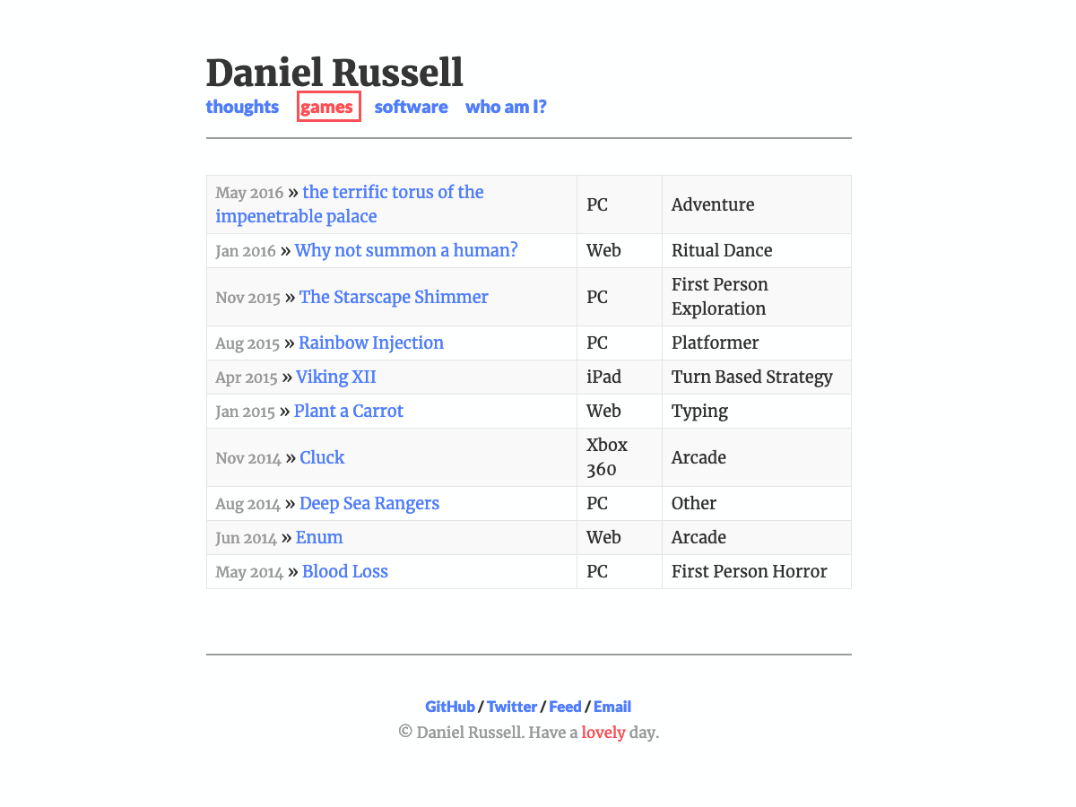 website
